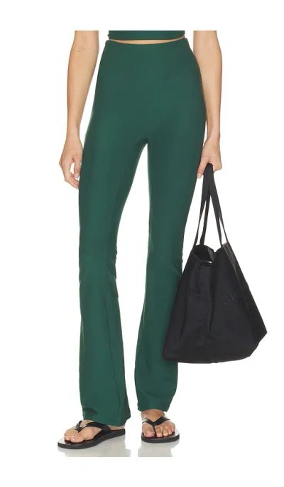 Year Of Ours Stretch Baby Flare Legging In Green