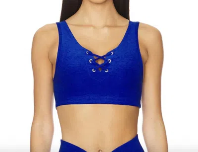 Year Of Ours Stretch Football Bra In Cobalt