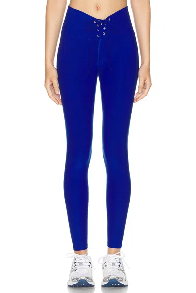 Year Of Ours Stretch Football Legging In Cobalt