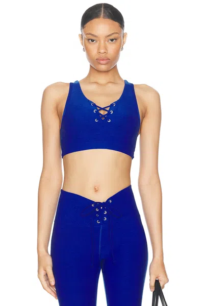 Year Of Ours Stretch Football Sports Bra In Cobalt