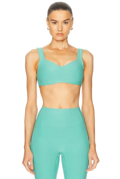 Year Of Ours Stretch Isadora Sports Bra In Pool Blue