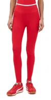 Year Of Ours Ribbed Veronica Legging In Red