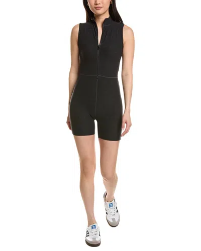 Year Of Ours Stretch Open Back Onesie In Black