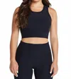 Year Of Ours Stretch Sports Bra In Black In Black