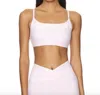 Year Of Ours Stretch Studio Bralette In Plie Pink