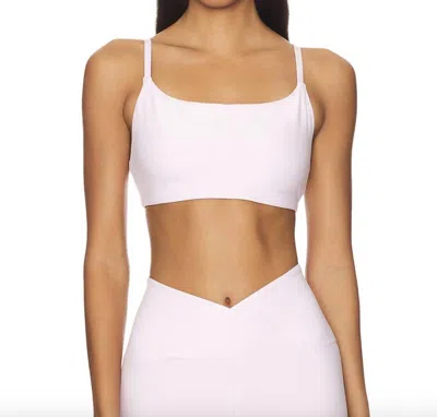 Year Of Ours Stretch Studio Bralette In Plie Pink