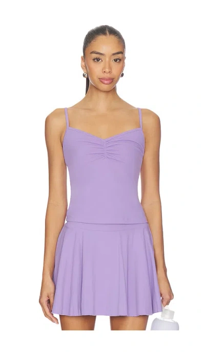 Year Of Ours Studio Baby Tank Top In Purple