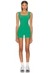 Year Of Ours Studio Diana Onesie Romper In Green