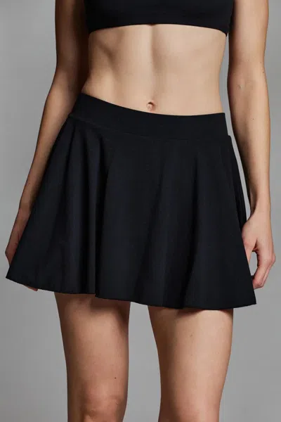 Year Of Ours Studio Jessica Skort In Black