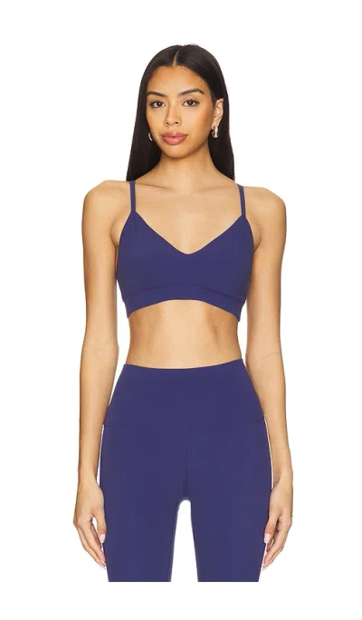 Year Of Ours Stretch Studio Sports Bra In Barre Blue