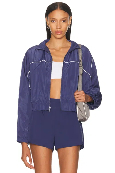 Year Of Ours Tennis Windbreaker Jacket In Blue
