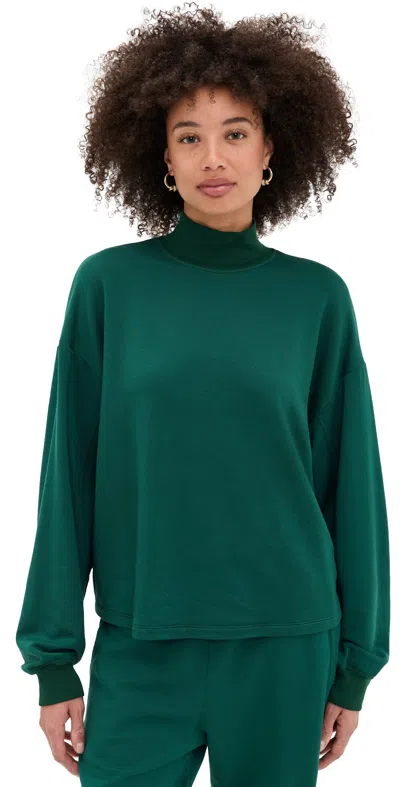 Year Of Ours The Chalet Sweatshirt Deep Pine In Green