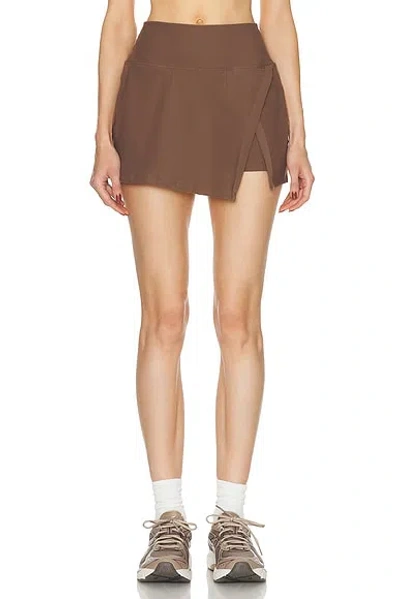 Year Of Ours The Coco Skort In Taupe