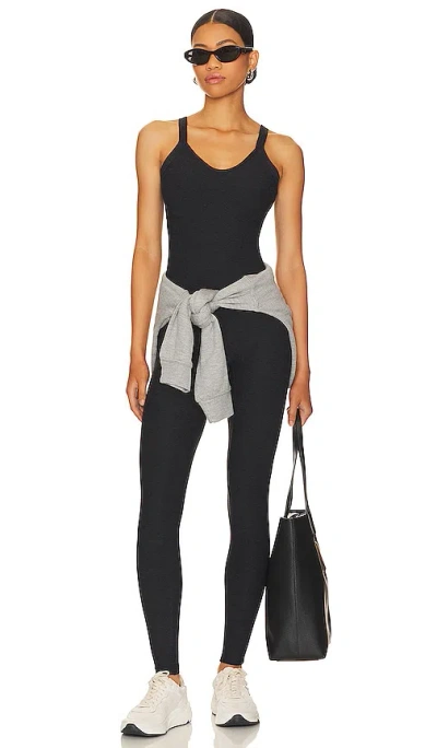 Year Of Ours The Jen Onesie In Heather Black