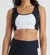 Year Of Ours Thermal Lily Bra In Black/white