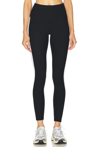 Year Of Ours Thermal Tahoe Legging In Black & Ivory