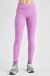 Year Of Ours Thermal Veronica Legging In Mauve In Multi