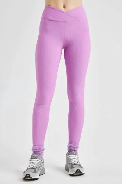 Year Of Ours Thermal Veronica Legging In Mauve In Multi