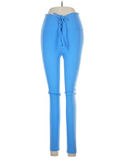 Pre-owned Year Of Ours Track Pants In Blue