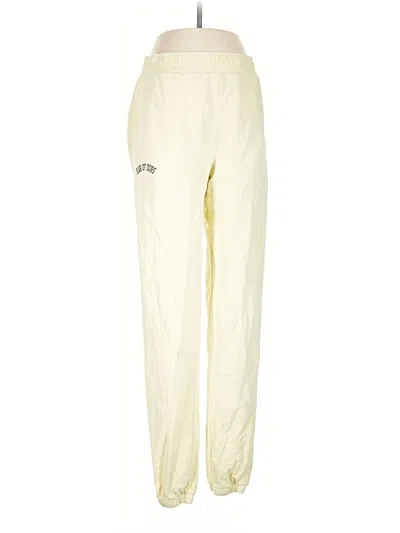 Pre-owned Year Of Ours Track Pants In White