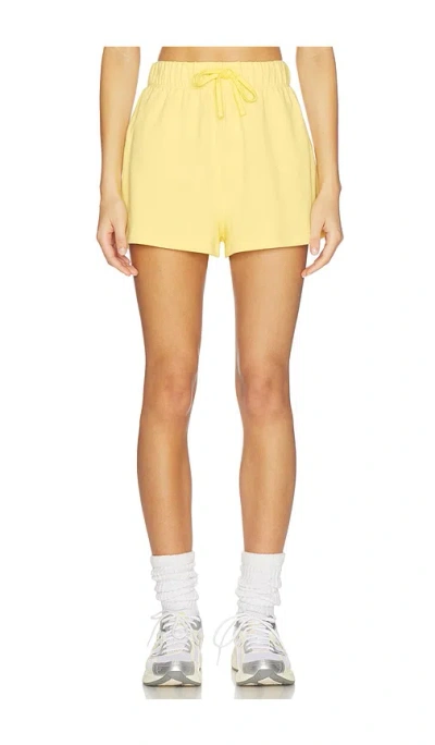 Year Of Ours Varsity Short In Yellow