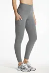 Year Of Ours Walker Legging In Heather Grey In Gray