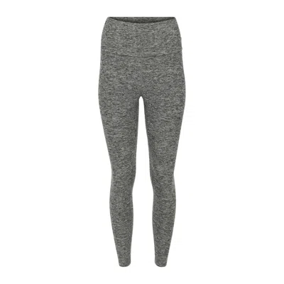 Year Of Ours Women's Ballet Fold Over Leggings In Heather Grey