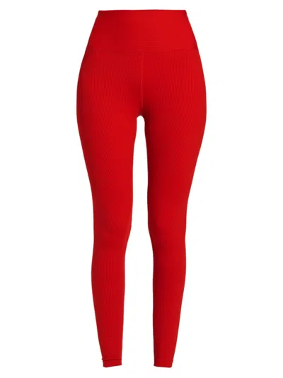 YEAR OF OURS WOMEN'S HIGH-RISE RIB-KNIT LEGGINGS