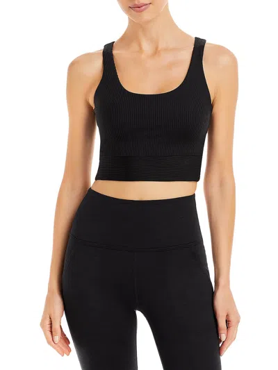 Year Of Ours Womens Workout Activewear Sports Bra In Black