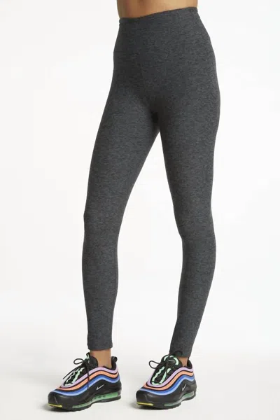 Year Of Ours Yoga Legging In Charcoal In Gray