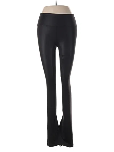 Pre-owned Year Of Ours Yoga Pants In Black