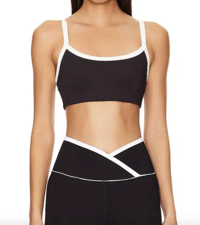 Year Of Ours Yos Bralette In Black And White