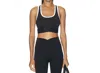 Year Of Ours Yos Sport Track Bra In Black And White