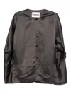 Yeareast Crew-neck Blouse In Brown