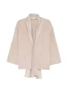 DRAWSTRING LAYER JACKET