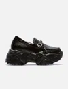 Yeel Platform Loafer Black