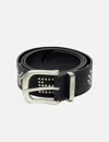 Yeel Studded Belt Black In Black