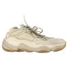 Yeezy 500 Stone Sneakers In Grey Suede