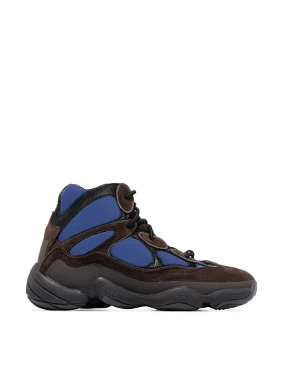 Yeezy Adidas  500 High Tyrian Sneakers In Blue