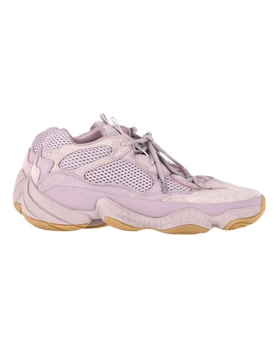 Yeezy Adidas X  500 Soft Vision Sneakers In Pastel Purple Suede