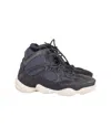 Yeezy Adidas  500 High Slate Sneakers In Navy Blue Synthetic In Blue