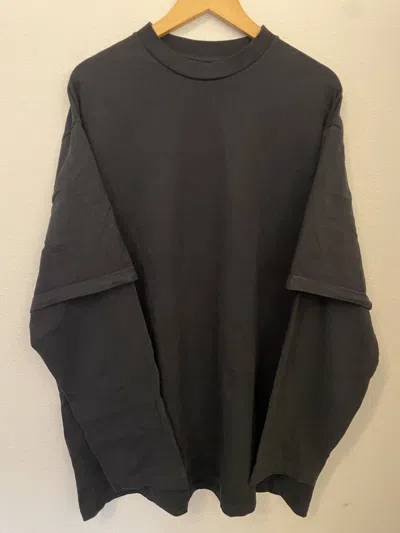 Pre-owned Yeezy Balenciaga Donda Lp Double Sleeve Sample In Black
