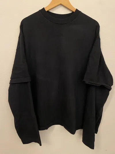Pre-owned Yeezy Balenciaga Donda Lp Double Sleeve Sample In Black