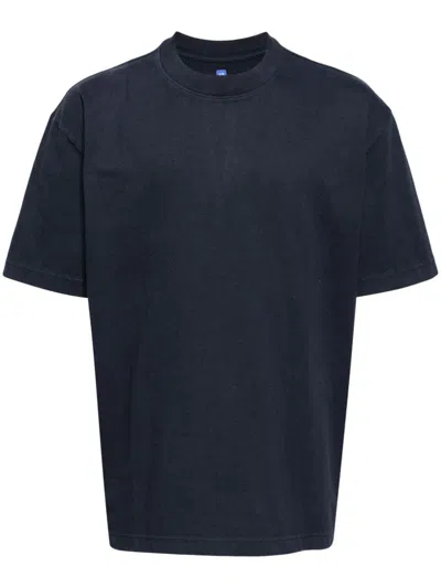 Yeezy Crew-neck Cotton T-shirt In Blue