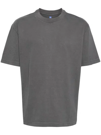Yeezy Crew-neck Cotton T-shirt In Grey