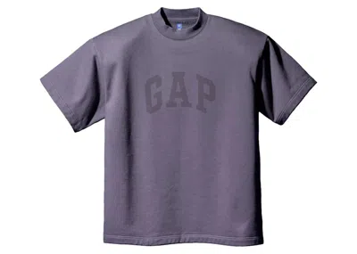 Pre-owned Yeezy Gap Dove Padded Heavy Fleece Tee Shirt In Black