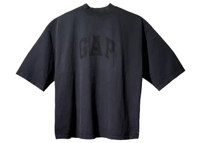 Pre-owned Yeezy Gap Engineered By Balenciaga Dove 3/4 Sleeve Tee Shirt In Black