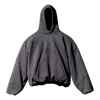 Yeezy Gap Engineered By Balenciaga Dove Hoodie 'black' In Gray