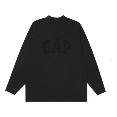 Yeezy Gap Engineered By Balenciaga Dove Long Sleeve T-shirt 'black'