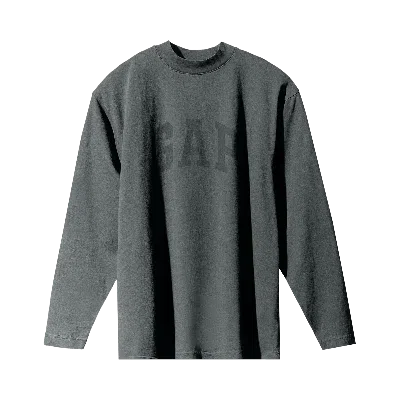 Pre-owned Yeezy Gap Engineered By Balenciaga Dove Long-sleeve Tee 'dark Green'